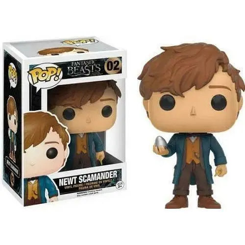 Фігурка Funko Pop Fantastic Beasts Фантастичні Створіння Newt Scamander Ньют Скамандер 10 см 02FB - фото 1