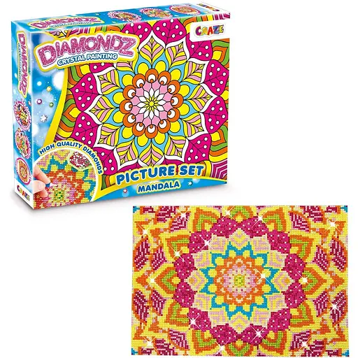 Набір для створення картини Craze Diamondz Мандала зі стразами (47767) - фото 5