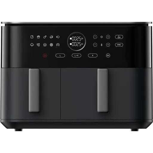 Мультипечь Xiaomi Dual Zone Air Fryer 10L Black - фото 1