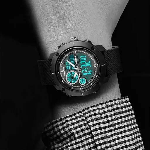 Наручные спортивные часы Skmei 1361 Черные - фото 7