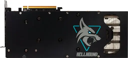Відеокарта PowerColor AMD Radeon RX 6700 XT 12Gb Hellhound (AXRX 6700XT 12GBD6-3DHL) (GDDR6, 192 bit, PCI-E v4.0) Б/в - фото 4
