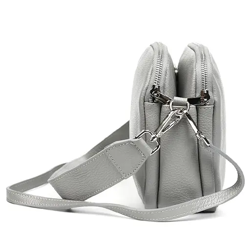 Кожаная женская сумка Virginia Conti 23х18х10 см sum0028537 - фото 3