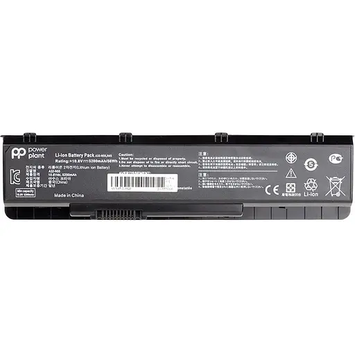 Акумулятор PowerPlant для ноутбуків ASUS N55 Series (A32-N55) 10.8V 5200mAh