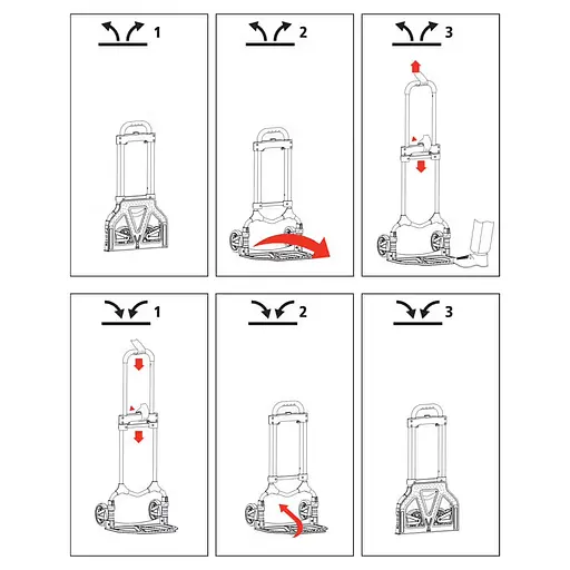Візок Stanley вантажний складний (SXWT-FT580) - фото 13