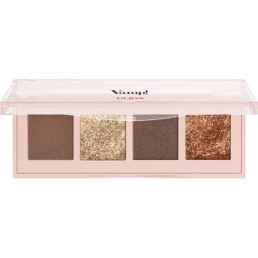 Палетка тіней для повік Pupa Vamp! Eyeshadow Palette №02 (Gold Bronze) 5.2 г (1067490) - фото 1