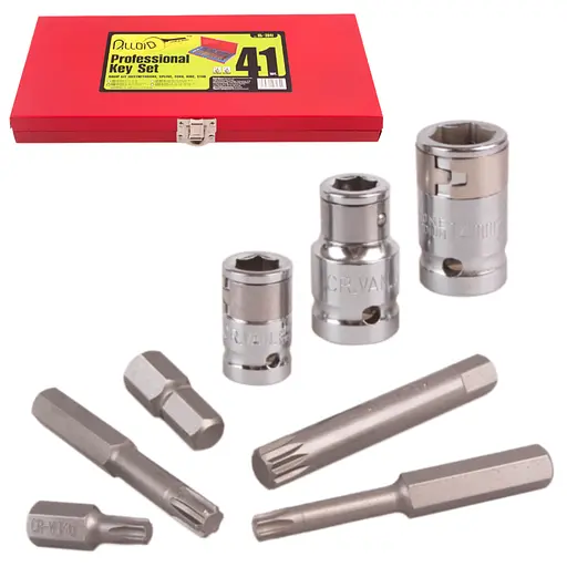 Набір біт шестиганних Alloid 41 шт. (НБ-3841) - фото 4