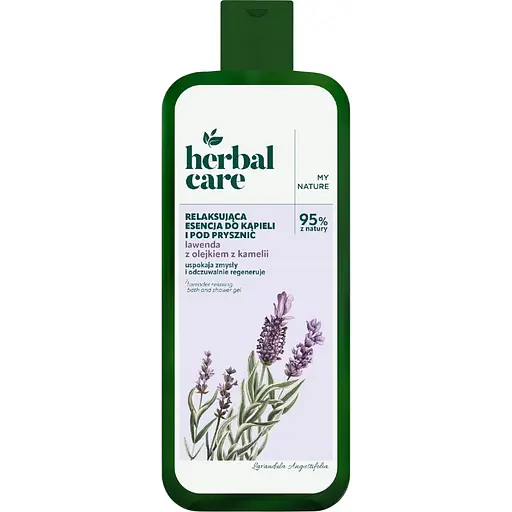Гель для ванны и душа Herbal Care лаванда расслабляющий 400 мл.