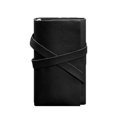 Шкіряний блокнот (Софт-бук) 1.0 чорний - фото 6