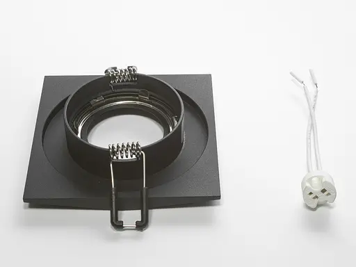 Гармонійно збалансований, креативний квадратний, точковий світильник - фото 3