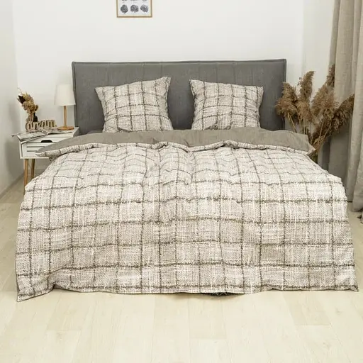 Комплект постільної білизни Viluta двоспальний ранфорс 24296 100% бавовна - фото 1