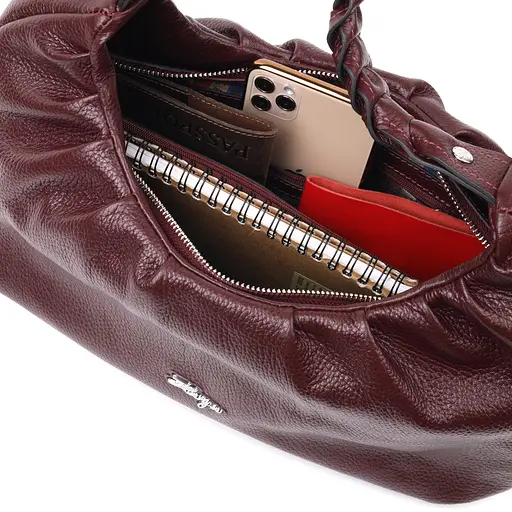 Женская сумка багет KARYA 30х19х8 см sum0020817 - фото 5