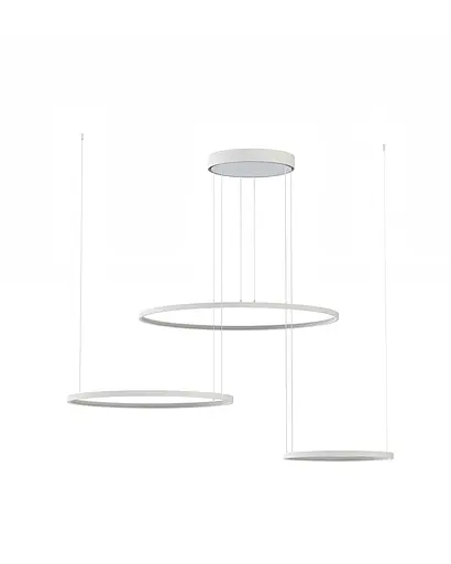 Люстра Nowodvorski 11602 Circolo LED 3x45W 3000K 1600Lm IP20 Біла - фото 1