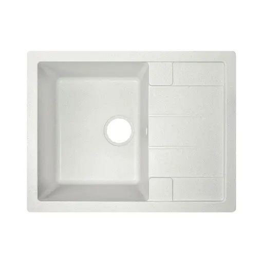 Кухонная мойка Lidz 650x500/200 STO-10 (LIDZSTO10650500200), Серый - фото 1