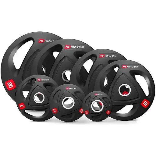 Диск олімпійський Hop-Sport 25кг - фото 2