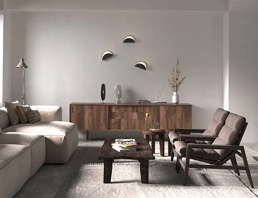 Настінний світильник Skarlat RWLB109 7W BK+WH 4000K - фото 8