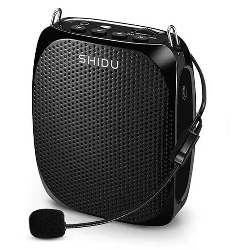 Портативный усилитель для гидов, учителей SHIDU S258, 10 Вт