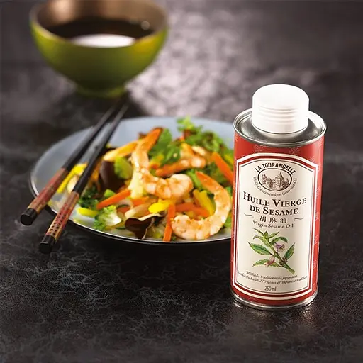 Уцінка. Олія кунжутна La Tourangelle неочищена органічна 250 мл - фото 2