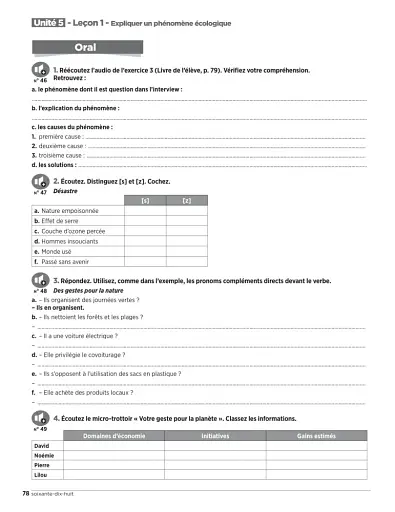 Tendances B1 Cahier d'activites - фото 4