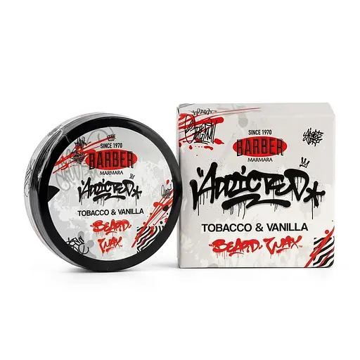 Віск для бороди Marmara Beard Balm Tobacco & Vanilla 50 мл (BBW-50-TV) - фото 1