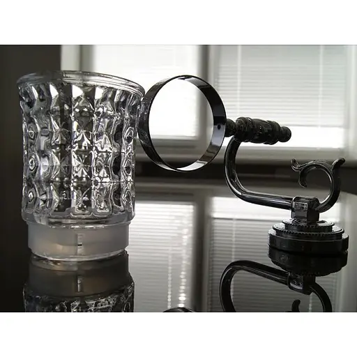 Склянка для зубних щіток Kugu Versace 206C хром - фото 1