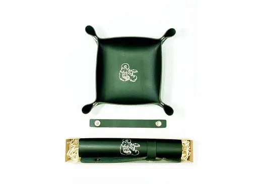 Настільна гра Планета Ігор Лоток для кубиків Дракон (зелений) (Dice tray Dragon green) (pi-dt012) - фото 3