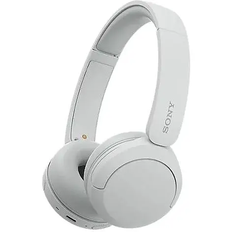Навушники Sony On-ear WH-CH520 BT 5.2 SBC AAC Wireless Mic білі