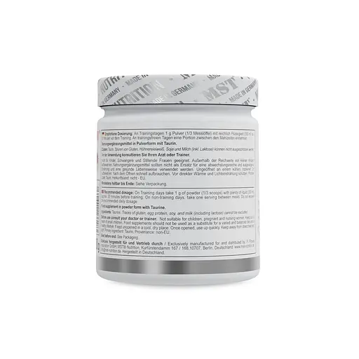 Таурін MST Taurine, 300 грам - фото 3