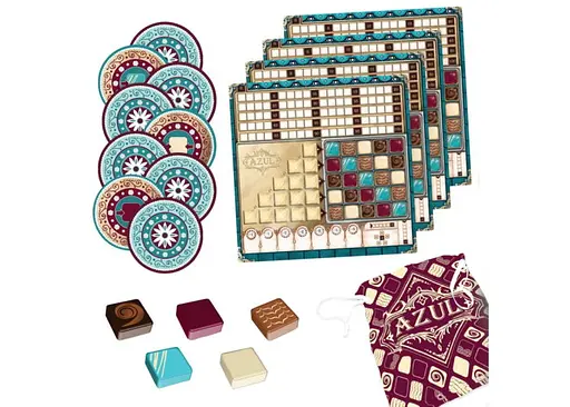 Настольная игра Plan B Games Азул. Мастер Шоколатье (Azul: Master Chocolatier) (англ.) + правила на украинском! (NMG60110EN) - фото 5