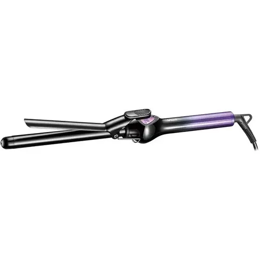 Плойка для волосся VGR V575 19 мм з керамічним покриття швидке нагрівання за 30 секунд Фіолетова - фото 1