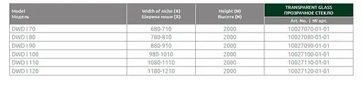 Душові двері Radaway Nes DWD I 90 см 10027090-01-01 - фото 4