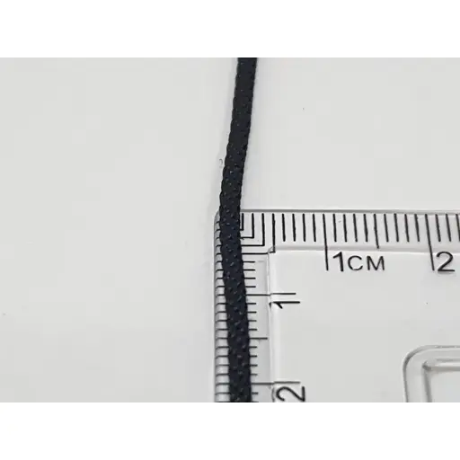 Ювелирный шнурок из текстиля Малина с серебряными вставками. 335/Р 45 65 - фото 5