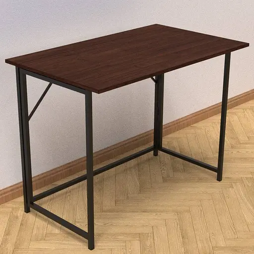 Стол раскладной Морис Ferrum-decor 750x1000x600 Черный металл ДСП Венге Магия 16 мм (FRD-105402) - фото 7