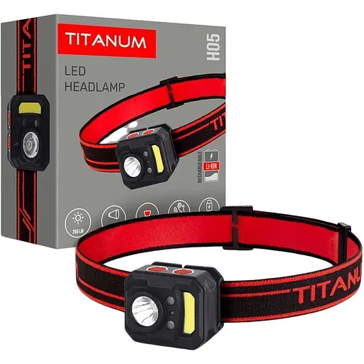 Налобний ліхтар Titanum TLF-H05 [152213] - фото 8