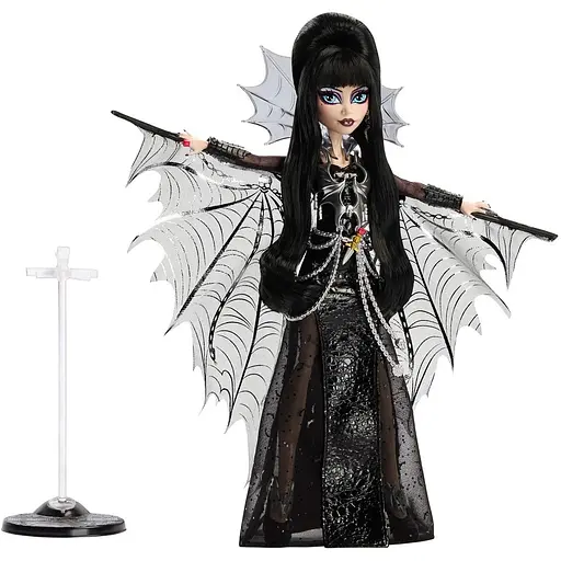 Лялька Monster High Skullector Ельвіра з фільму Ельвіра - володарка темряви, колекційна (HYV99) - фото 2