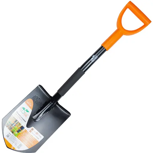 Лопата штыковая Flora с металлической ручкой 285×195×800мм (5045224) - фото 1