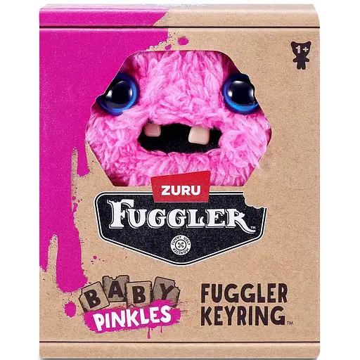 М'яка іграшка-брелок Fuggler Baby Pinkles Рожевий Летунчик 8 см (15759G) - фото 4