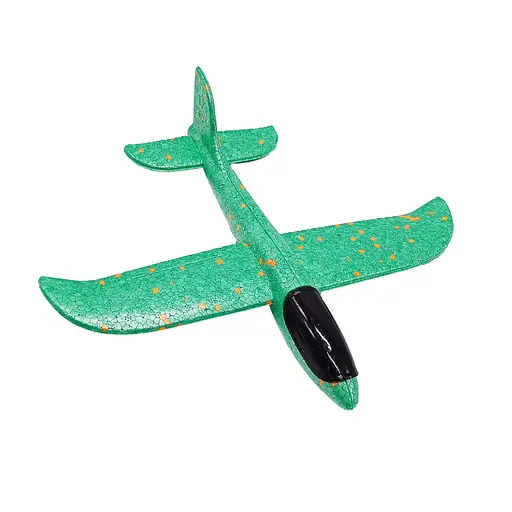 Детский метательный самолет-планер C28004 (Green) длина 38 см