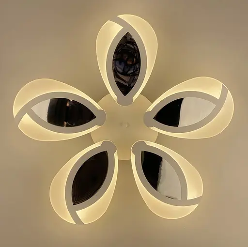 Люстра на 3/5 лепестков с 3D подсветкой Line.F Кольца 5 - фото 5