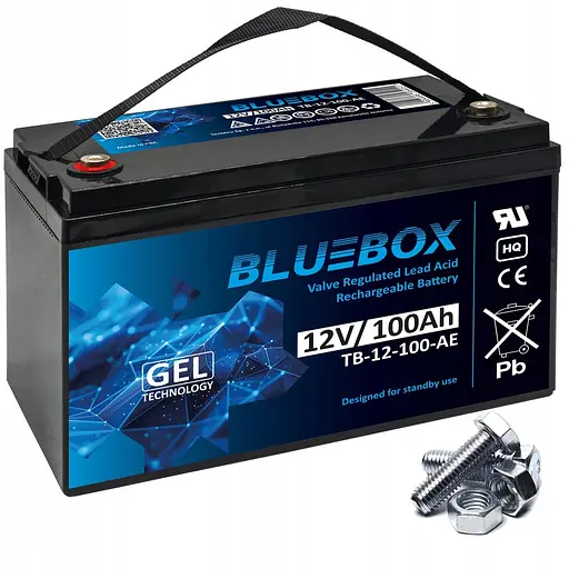 Аккумулятор гелевый Bluebox GEL 12V 100 Ah VRLA - фото 2