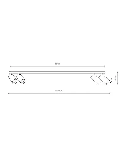 Спот Nowodvorski 7784 Mono IV - фото 2
