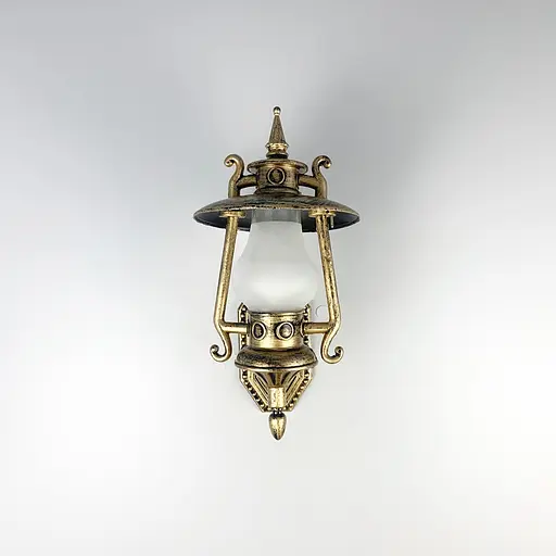 Настінний світильник для вулиці з скляним плафоном Line.F 3041 W BG - фото 3