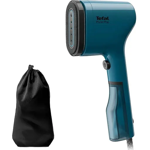 Tefal Отпариватель компактный Pure Pop, 1300Вт, 70мл, постоянный пар - 20гр, синий - фото 1