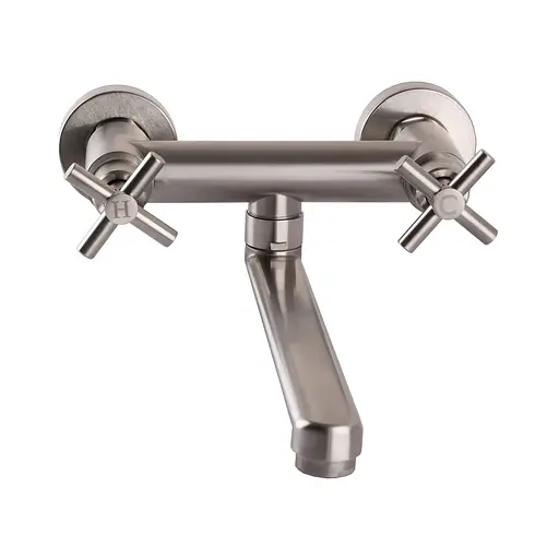 Змішувач для кухні Globus Lux Dukat SD4-104 Нержавіюча сталь - фото 3