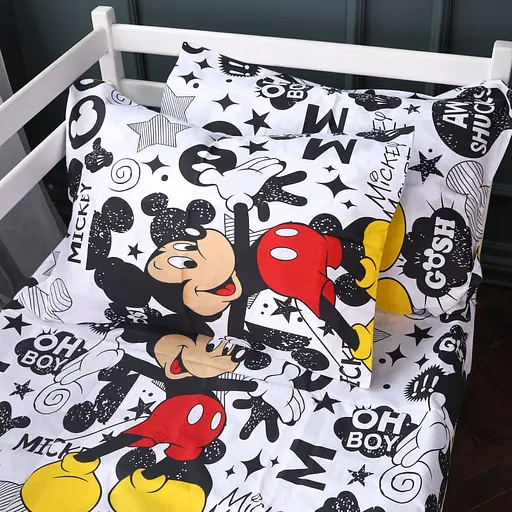 Наволочка MirSon Kids Time бязь MickeyPop 50x50 см різнобарвна (2200011704920)