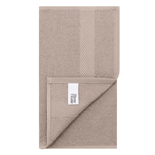 Полотенце махровое Ardesto Essence 30х50 см 100% хлопок бежевое (ART2230BE)  - фото 2