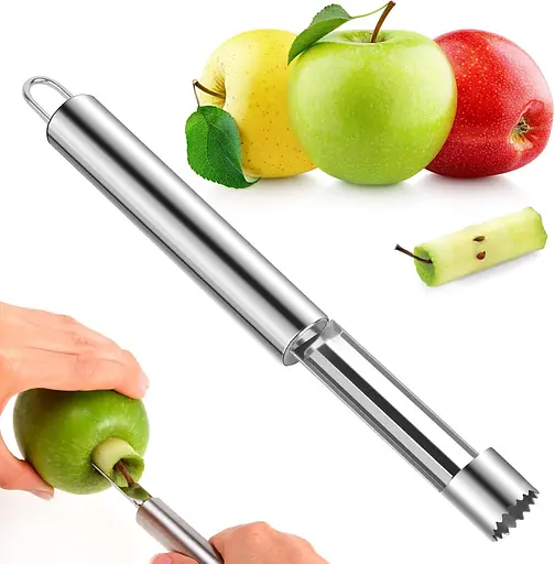 Нож для удаления сердцевин с картофеля и яблок из нержавеющей стали, Kitchen Master 86785 - фото 5