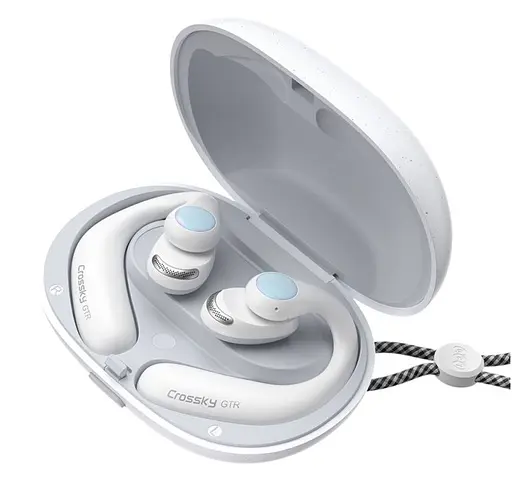 Навушники QCY бездротова стереогарнітура Bluetooth в кейсі T15 білі - фото 2