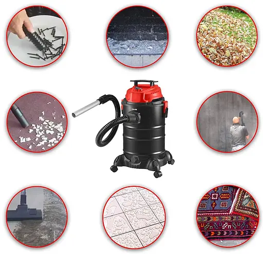 Пылесос DMS 4in1 1800 Вт с розеткой 220 Вт промышленный многоцелевой 30 л - фото 8