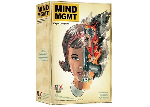 Настільна гра Geekach Games MIND MGMT: Ігри розуму (укр.) (GKCH170mm)