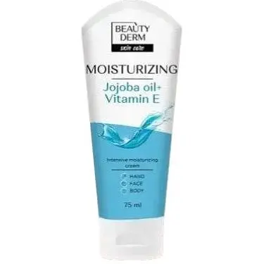 Увлажняющий крем Beautyderm для рук и тела с витамином 75 мл|  - фото 1